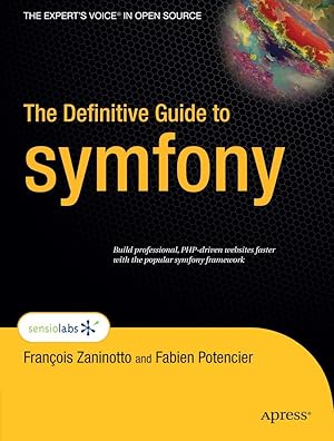 Bild des Verkufers fr The Definitive Guide to Symfony zum Verkauf von moluna