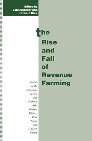 Bild des Verkufers fr The Rise and Fall of Revenue Farming zum Verkauf von moluna