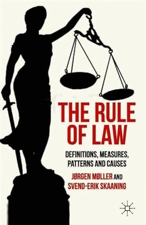 Bild des Verkufers fr The Rule of Law: Definitions, Measures, Patterns and Causes zum Verkauf von moluna