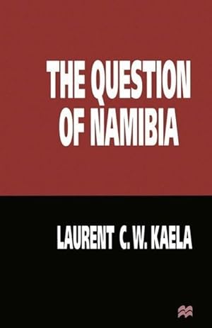 Immagine del venditore per The Question of Namibia venduto da moluna