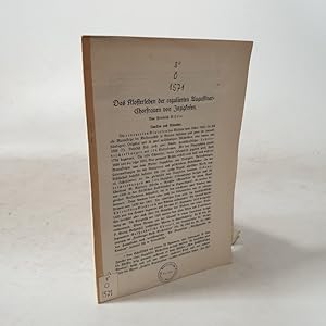 Bild des Verkufers fr Das Klosterleben der regulierten Augustiner-Chorfrauen von Inzigkofen. (Freiburger Dizesan-Archiv, 38). zum Verkauf von Antiquariat Bookfarm