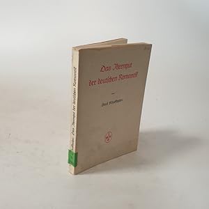 Bild des Verkufers fr Das Ideengut der deutschen Romantik. zum Verkauf von Antiquariat Bookfarm