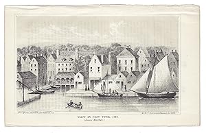 (New York). View in New York, 1746.