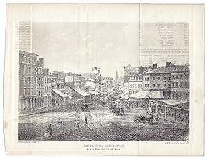 General View of Chatham Street. 1858, looking down from Chatham Square.