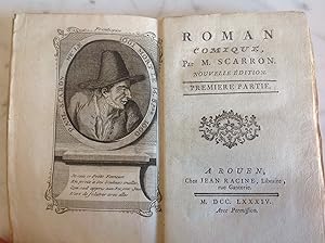 ROMAN COMIQUE . Nouvelle édition 1784