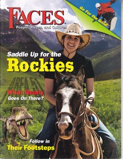 Seller image for Faces: People Places and Cultures, May/June 2011 Vol. 27 No. 8: Saddle Up for the Rockies for sale by Never Too Many Books