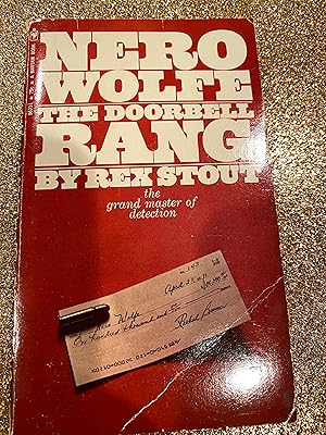 Seller image for THE DOORBELL RANG Nero Wolfe for sale by Happy Heroes