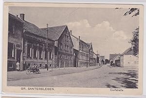 72384 Ak Groß Santersleben Börde Dorfstrasse 1933