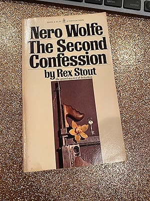 Seller image for THE SECOND CONFESSION Nero Wolfe for sale by Happy Heroes