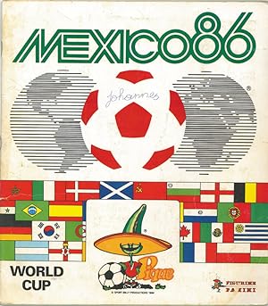 Selbstklebend Coupe Des Monde Von Fußball Mexico 1986