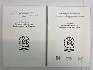 Naturpark Altmühltal, Bibliographie zur Biologie. Band 1 und 2 KOMPLETT. Auflage von 400 Exemplarten