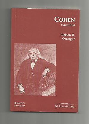 Image du vendeur pour Hermann Cohen (1842- 1918). Filosofar como fundamentar. mis en vente par Librera El Crabo