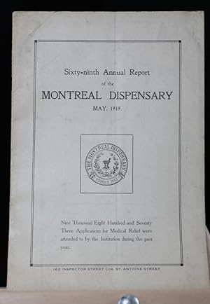 Sixty-ninth annual report of the Montreal dispensary, May 1919