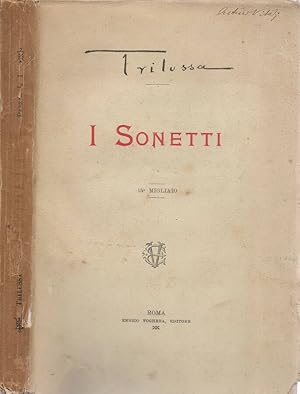 Bild des Verkufers fr I Sonetti zum Verkauf von Biblioteca di Babele
