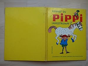 Bild des Verkufers fr Kennst Du Pippi Langstrumpf? Bilderbuch von Astrid Lindgren und Ingrid Nyman. zum Verkauf von Cassiodor Antiquariat
