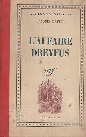 Seller image for L'Affaire Dreyfus for sale by PRISCA