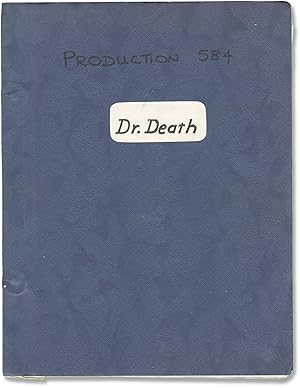 Bild des Verkufers fr Madhouse [The Revenge of Dr. Death] [Dr. Death] [The Legend of Dr. Death](Original screenplay for the 1974 film) zum Verkauf von Royal Books, Inc., ABAA