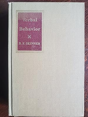 Immagine del venditore per Verbal Behavior venduto da El Gato de Papel