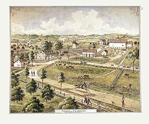 1875 Warwick, Orange Co., NY P.E. Sanford Residence - Color Giclee Print