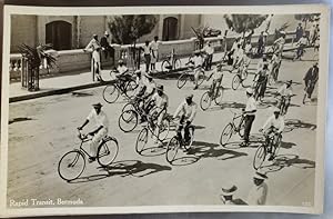 Seller image for Real Photo Post Card: "Rapid Transit, Bermuda; 120" for sale by Barry Cassidy Rare Books