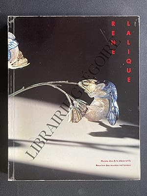 RENE LALIQUE-BIJOUX VERRE-CATALOGUE D'EXPOSITION-MUSEE DES ARTS DECORATIFS-PARIS-22 OCTOBRE 1991 ...