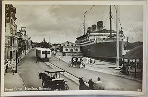 Seller image for Real Photo Post Card: "Front Street, Hamilton, Bermuda.; 88" for sale by Barry Cassidy Rare Books