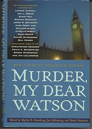 Imagen del vendedor de MURDER, MY DEAR WATSON: New Tales of Sherlock Holmes a la venta por Blackbird Bookshop