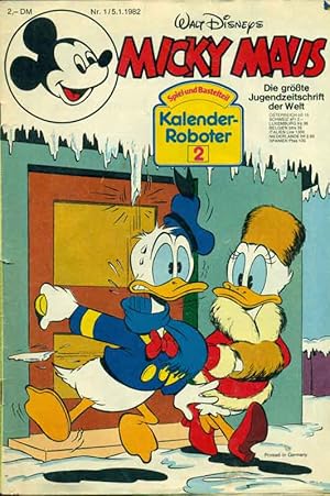 Micky Maus. Nr. 1/ 5.1.1982.