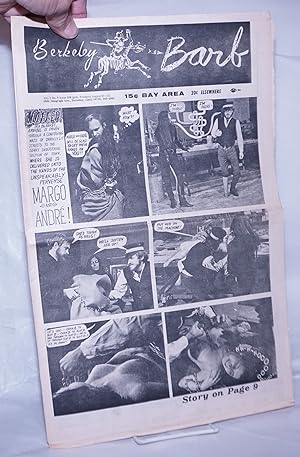 Bild des Verkufers fr Berkeley Barb: vol. 5, #8 (#106) August 25 - 31, 1967: Margo & Andr! zum Verkauf von Bolerium Books Inc.
