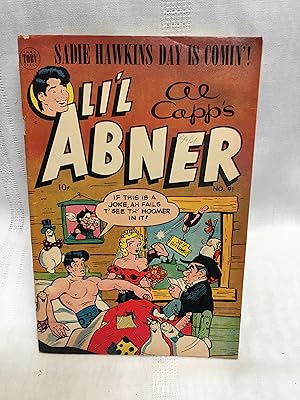 Immagine del venditore per Li'l Abner Comics #91 1952 venduto da Kruse Arizona Books