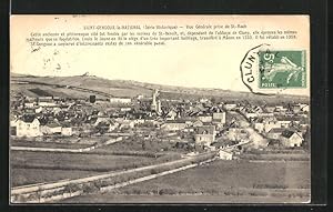 Bild des Verkufers fr Carte postale Saint-Gengoux-le-National, Vue Gnrale prise de St-Roch zum Verkauf von Bartko-Reher