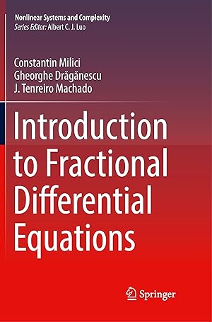 Imagen del vendedor de Introduction to Fractional Differential Equations a la venta por moluna