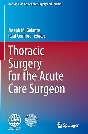 Seller image for Thoracic Surgery for the Acute Care Surgeon for sale by moluna