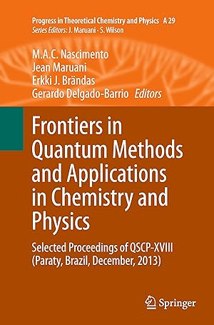 Seller image for Frontiers in Quantum Methods and Applications in Chemistry and Physics for sale by moluna
