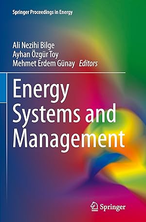 Seller image for Energy Systems and Management for sale by moluna