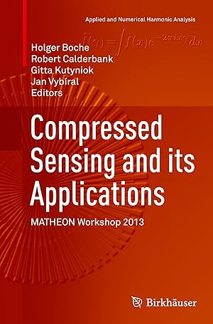 Imagen del vendedor de Compressed Sensing and its Applications a la venta por moluna
