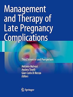 Seller image for Management and Therapy of Late Pregnancy Complications for sale by moluna