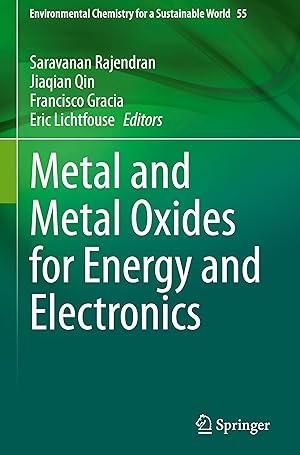 Immagine del venditore per Metal and Metal Oxides for Energy and Electronics venduto da moluna