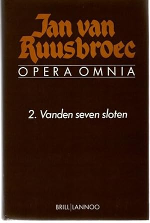 Immagine del venditore per Vanden seven sloten Studin & Tekstuitgaven van Ons Geestelijk Erf Part XX, 2, Opera Omnia, venduto da nika-books, art & crafts GbR