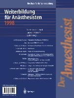 Seller image for Weiterbildung fr Anaesthesisten 1998 for sale by moluna