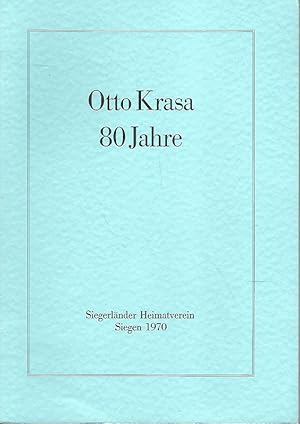 Image du vendeur pour Otto Krasa. 80 Jahre. mis en vente par Lewitz Antiquariat