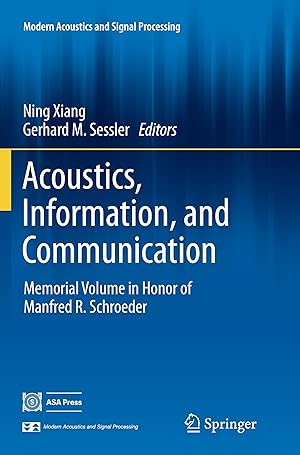 Immagine del venditore per Acoustics, Information, and Communication venduto da moluna