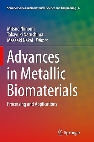 Seller image for Advances in Metallic Biomaterials for sale by moluna