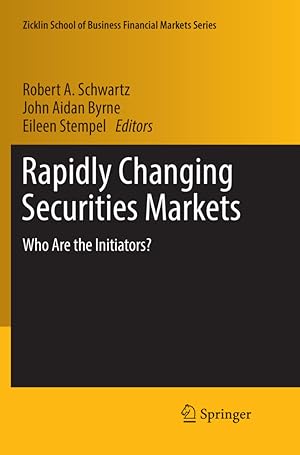 Bild des Verkufers fr Rapidly Changing Securities Markets zum Verkauf von moluna