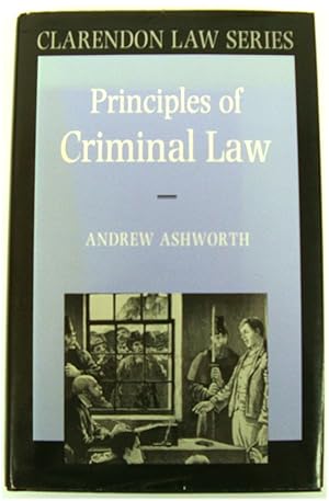 Bild des Verkufers fr Principles of Criminal Law (Clarendon Law Series) zum Verkauf von PsychoBabel & Skoob Books