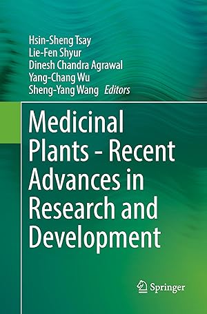 Bild des Verkufers fr Medicinal Plants - Recent Advances in Research and Development zum Verkauf von moluna