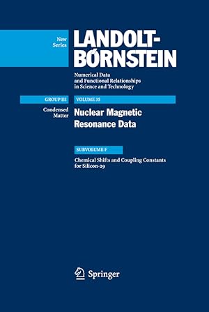 Seller image for Chemical Shifts and Coupling Constants for Flourine, Nitrogen for sale by moluna