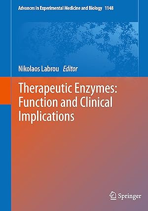 Image du vendeur pour Therapeutic Enzymes: Function and Clinical Implications mis en vente par moluna