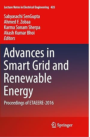 Seller image for Advances in Smart Grid and Renewable Energy for sale by moluna