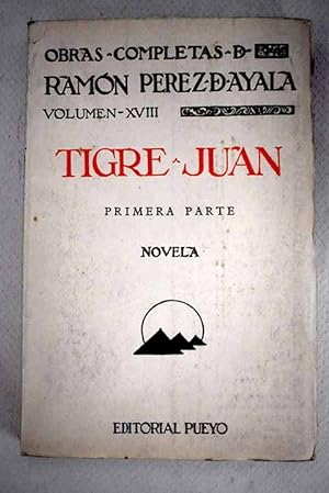 Imagen del vendedor de Tigre Juan, primera parte a la venta por Alcaná Libros